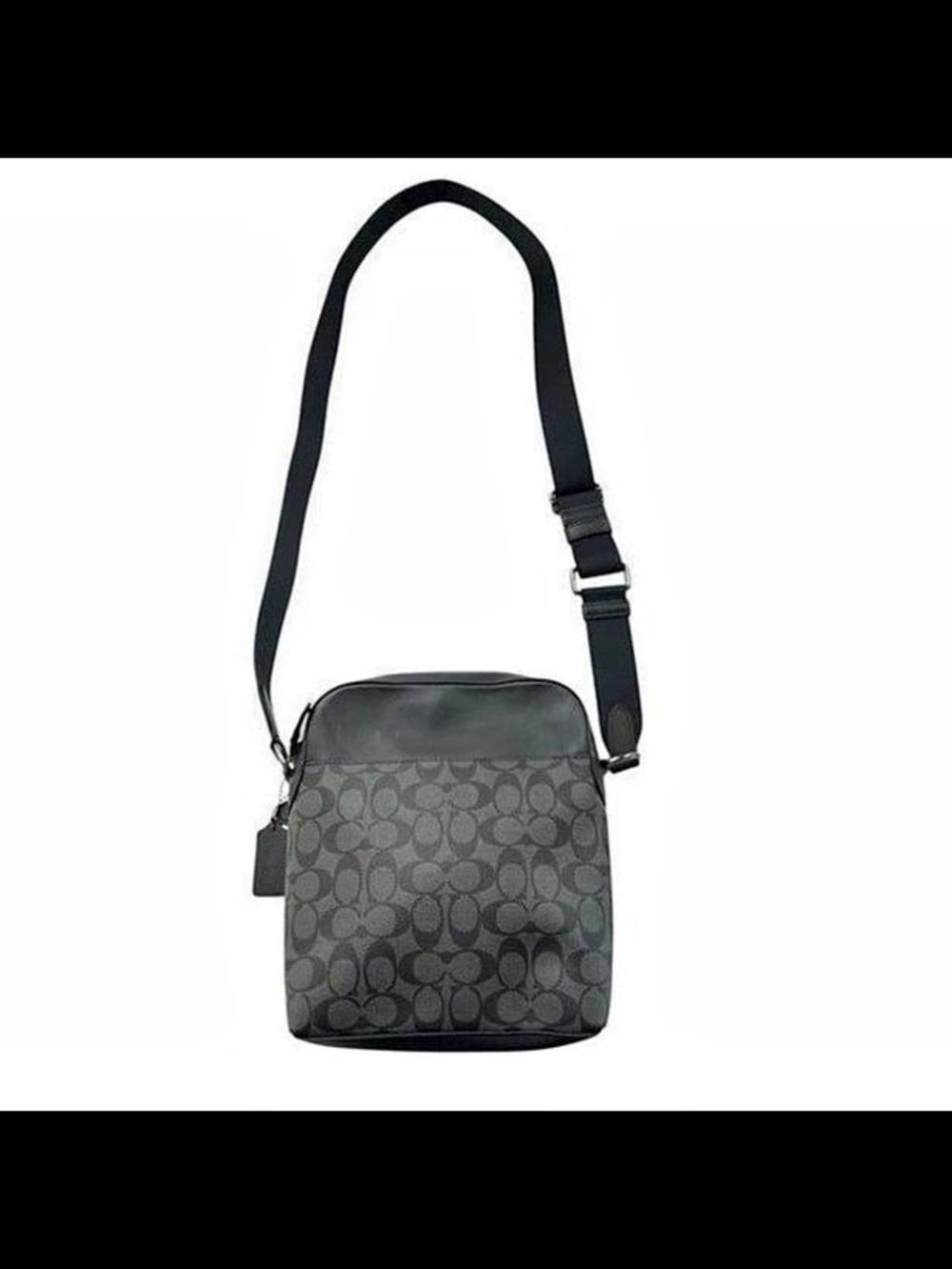 Coach Crossbody Bag Signature in Black Like New